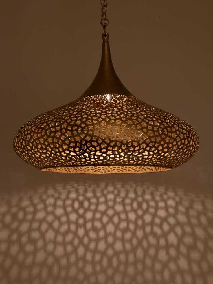 Moroccan Style Hanging Pendant Lamp – Variant 3 - View 1
