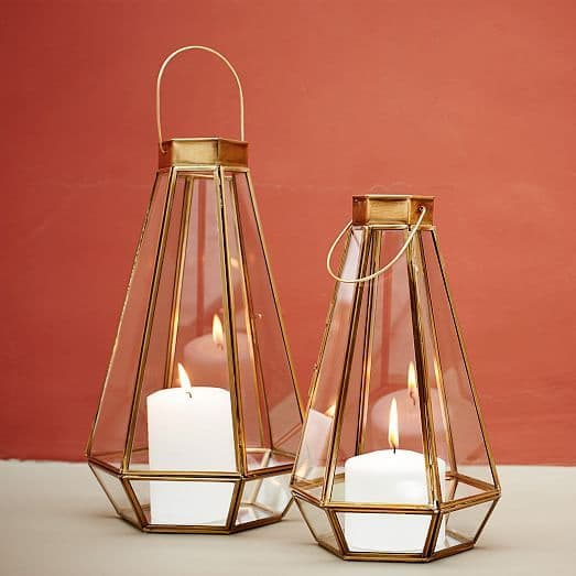 Metal Lantern Decorative Lamp - View 1