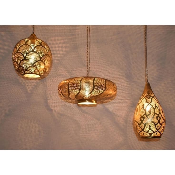 Moroccan Style Hanging Pendant Lamp  - View 1