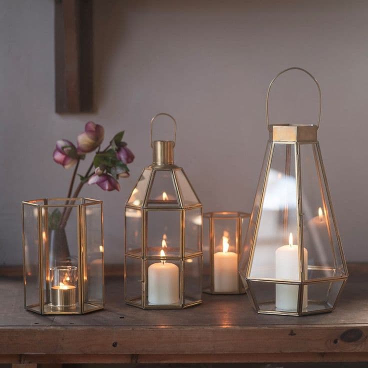 Metal Lantern Decorative Lamp  - View 1