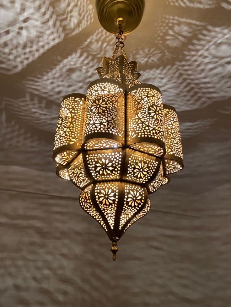 Moroccan Style Hanging Pendant Lamp  - View 1