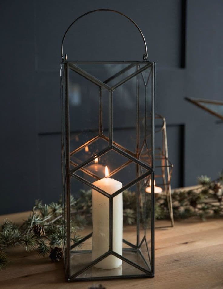 Metal Lantern Decorative Lamp – Variant 48 - View 1